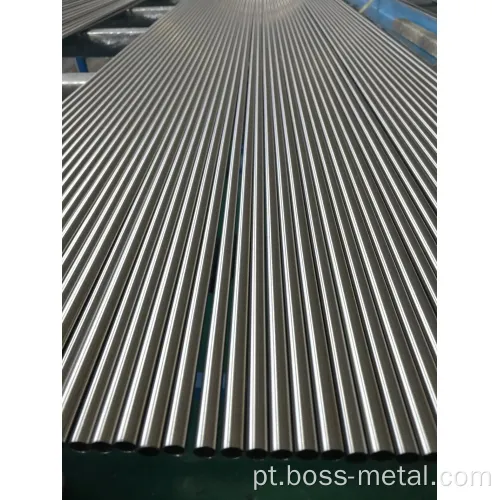 Tubo titânio gr1 ta cobre aço metal